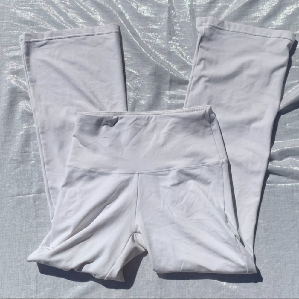 Lot of 5 High Waisted Bellbottom Workout Leggings